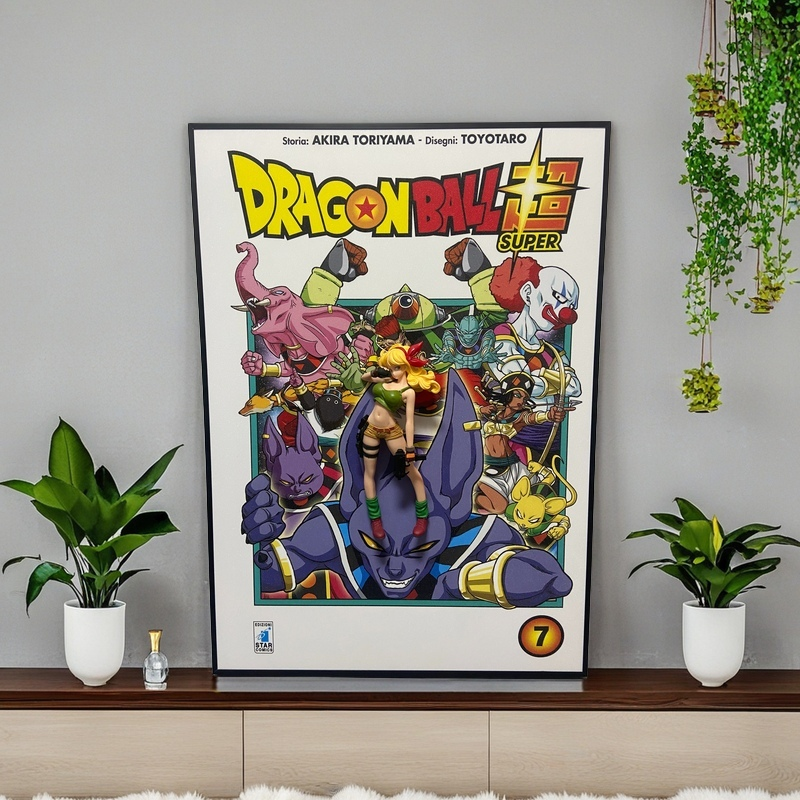 Dragon Ball Z 3D Wall Art - Lanchi Anime Collectible Figure Decor | Unique DBZ Home Decoration