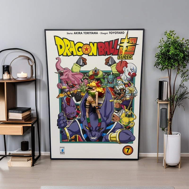 Dragon Ball Z 3D Wall Art - Lanchi Anime Collectible Figure Decor | Unique DBZ Home Decoration